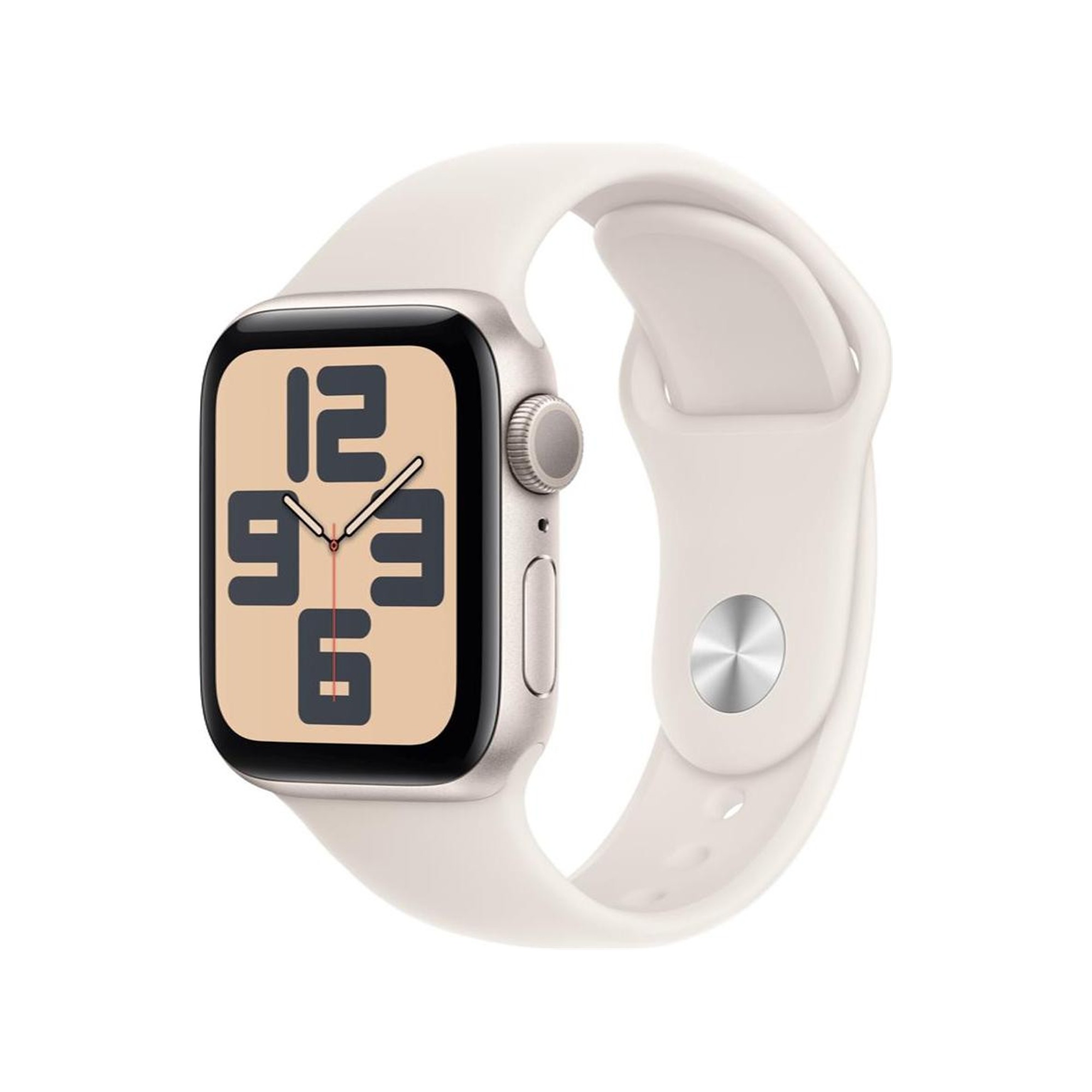 Apple Watch SE 2 GPS 40mm Starlight Aluminium Case w. Starlight Sport Band - S/M (MXEF3) б/в